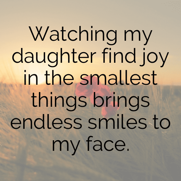Joyful Moments Daughter Captions Image for Instagram-V5UeGv