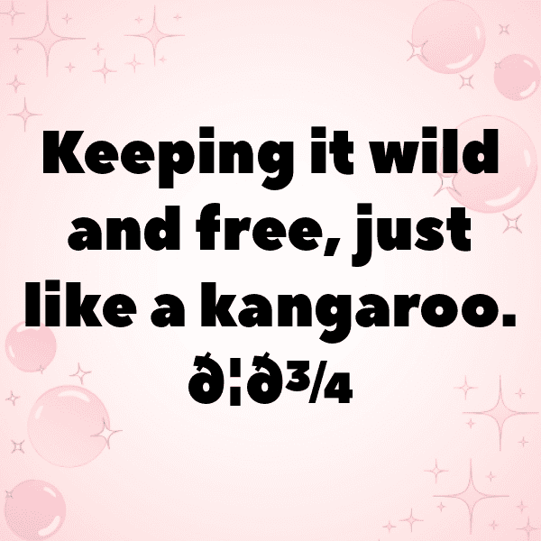 Kangaroo Captions Image For Instagram-NyNjTH