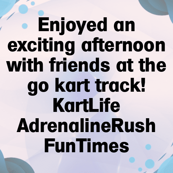 Karting Captions Photo for Instagram-eIMkyu