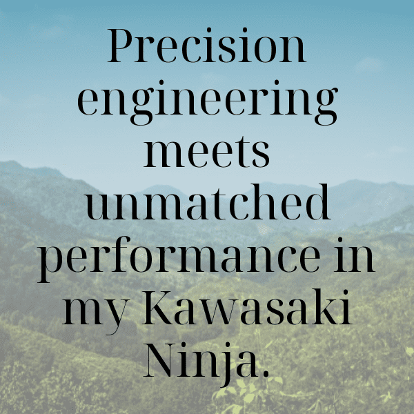 Kawasaki Ninja ZX-6R Captions Photo for Instagram-sJei1U