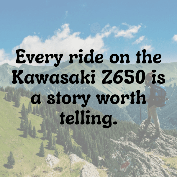 Kawasaki Z650 Captions Image for Instagram-jSlLKT
