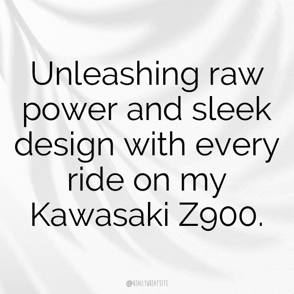 Kawasaki Z900 Captions Image for Instagram-srSPGE