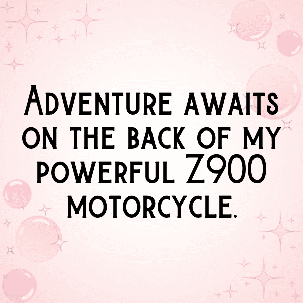 Kawasaki Z900 Captions Photo for Instagram-eKHCJ4