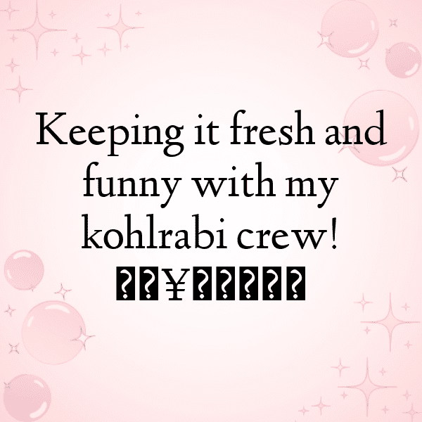 Kohlrabi Captions Photo For Instagram-U8tNKP