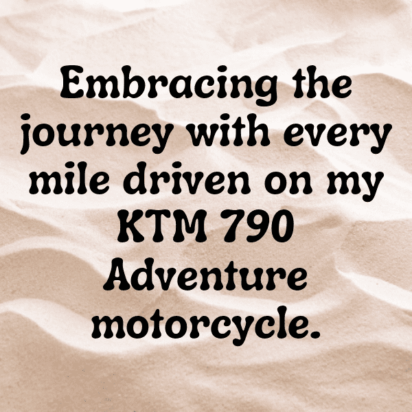 KTM 790 Adventure Captions Photo for Instagram-m9qCkC