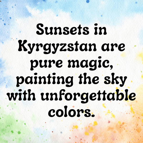 Kyrgyzstan Captions Photo For Instagram-dl0gzE