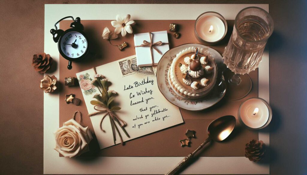 late birthday wishes captions for instagram - featured image