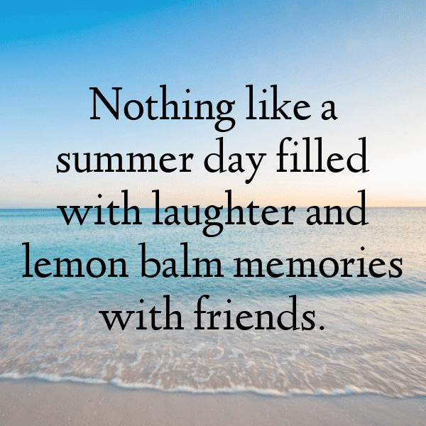 Lemon Balm Captions Image For Instagram-vB59dn