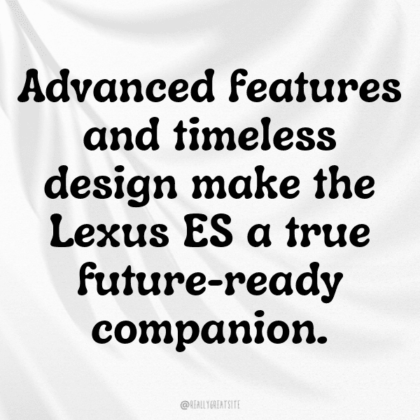 Lexus ES Captions Photo for Instagram-irMzSf