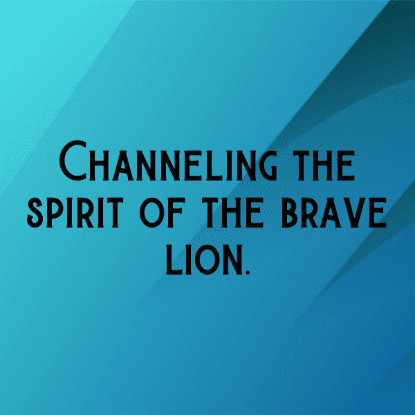 Lion Captions Image For Instagram-wgITlB