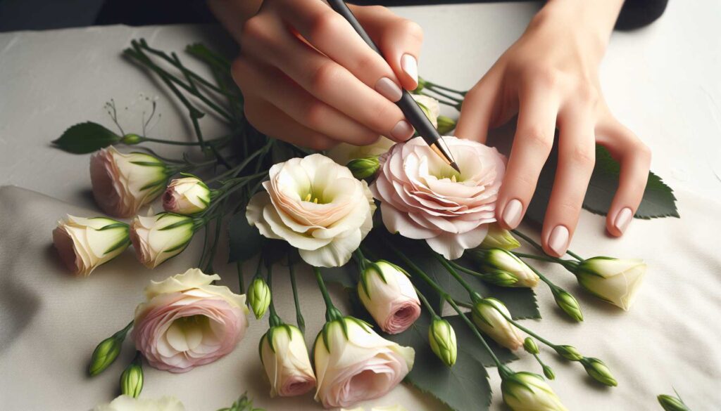 lisianthus captions for instagram - featured image