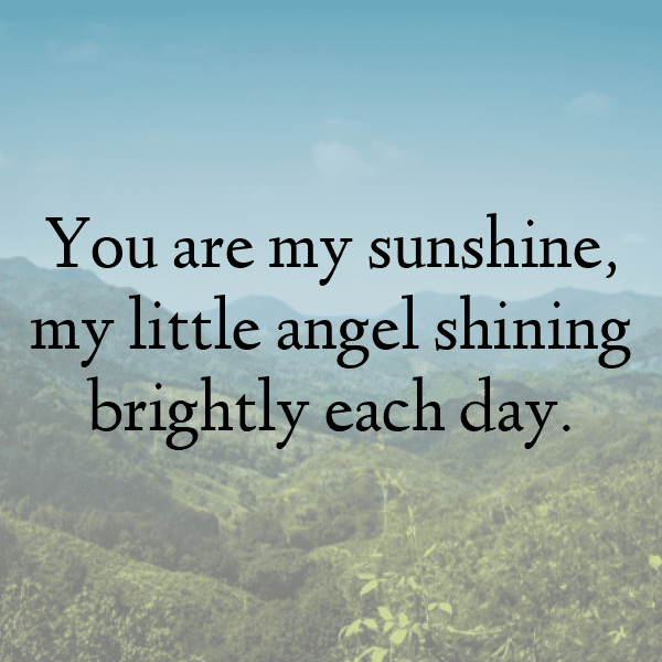 Little Angel Daughter Captions Photo for Instagram-ntXgNi