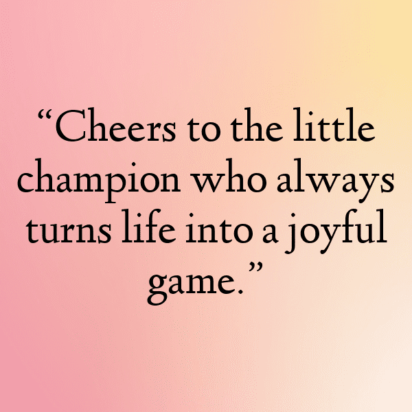 Little Champion Boy Captions Image for Instagram-ZFH7E5