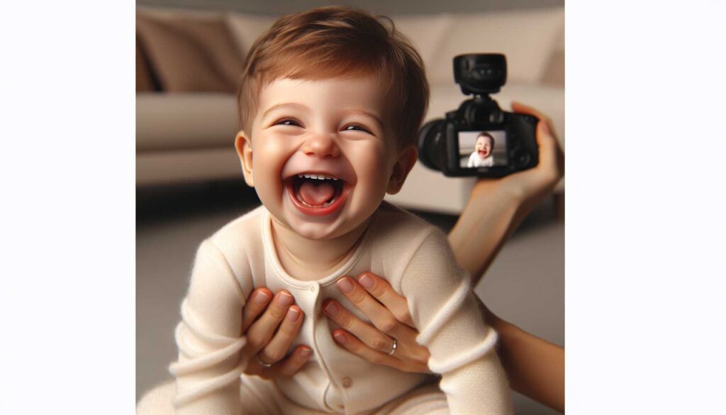 little laughs baby captions for instagram - featured image