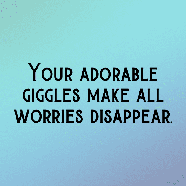 Little Laughs Baby Captions Photo for Instagram-fDMAMO