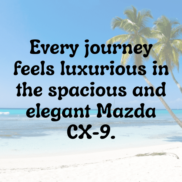 Mazda CX-9 Captions Photo for Instagram-Siglxg
