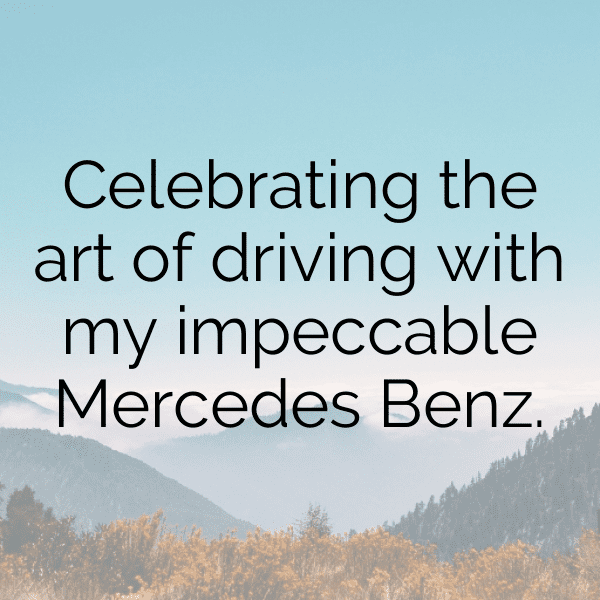 Mercedes-Benz E-Class Captions Photo for Instagram-g7dBI6