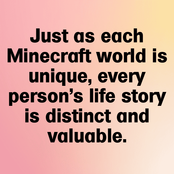 Minecraft Captions Photo for Instagram-QUxKDh