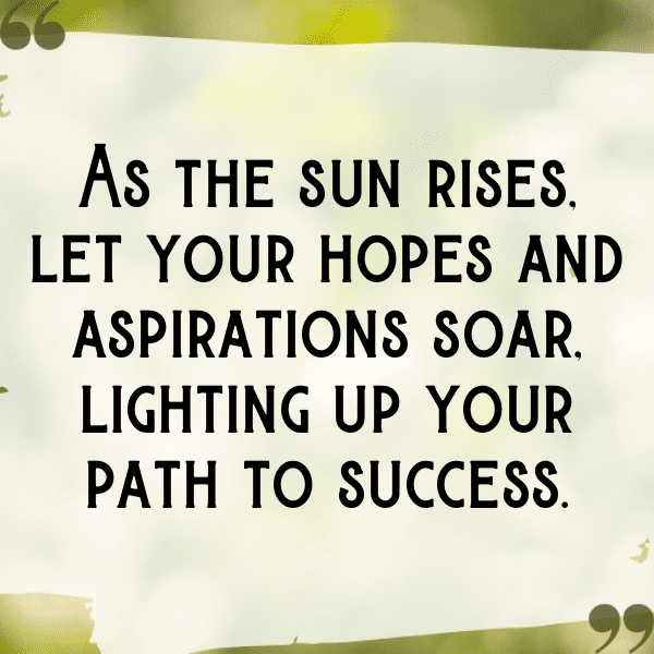 Motivational Morning Sayings Captions Image For Instagram-OAlAP7