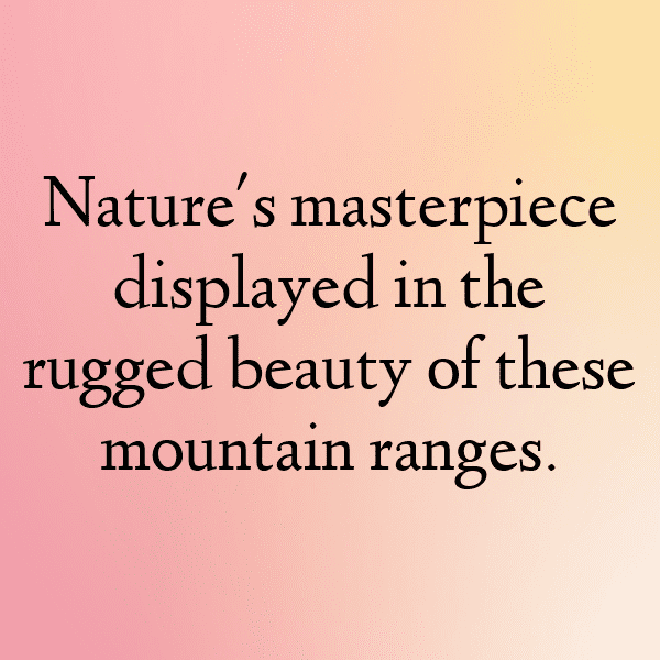 Mountain Trek Captions Image for Instagram-mZ7qvB