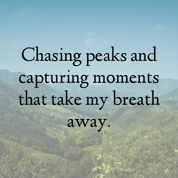 Mountain Trek Captions Photo for Instagram-MpvJbr