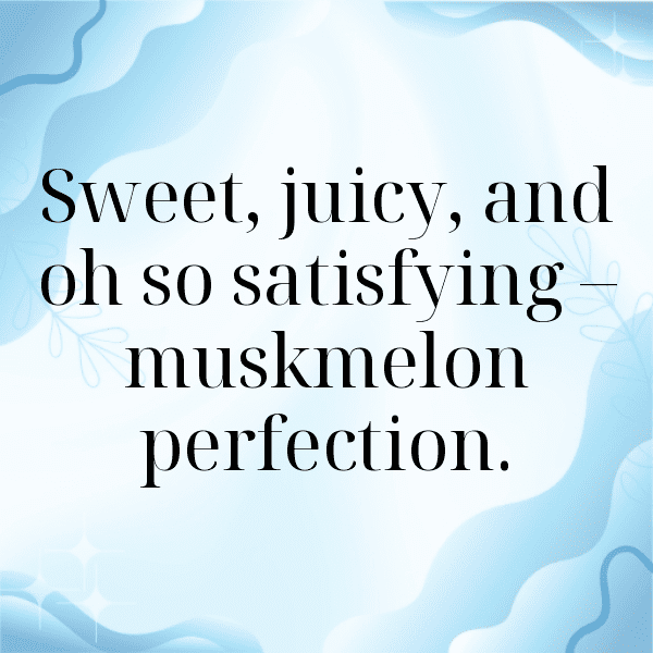 Muskmelon Captions Image For Instagram-POjNxV