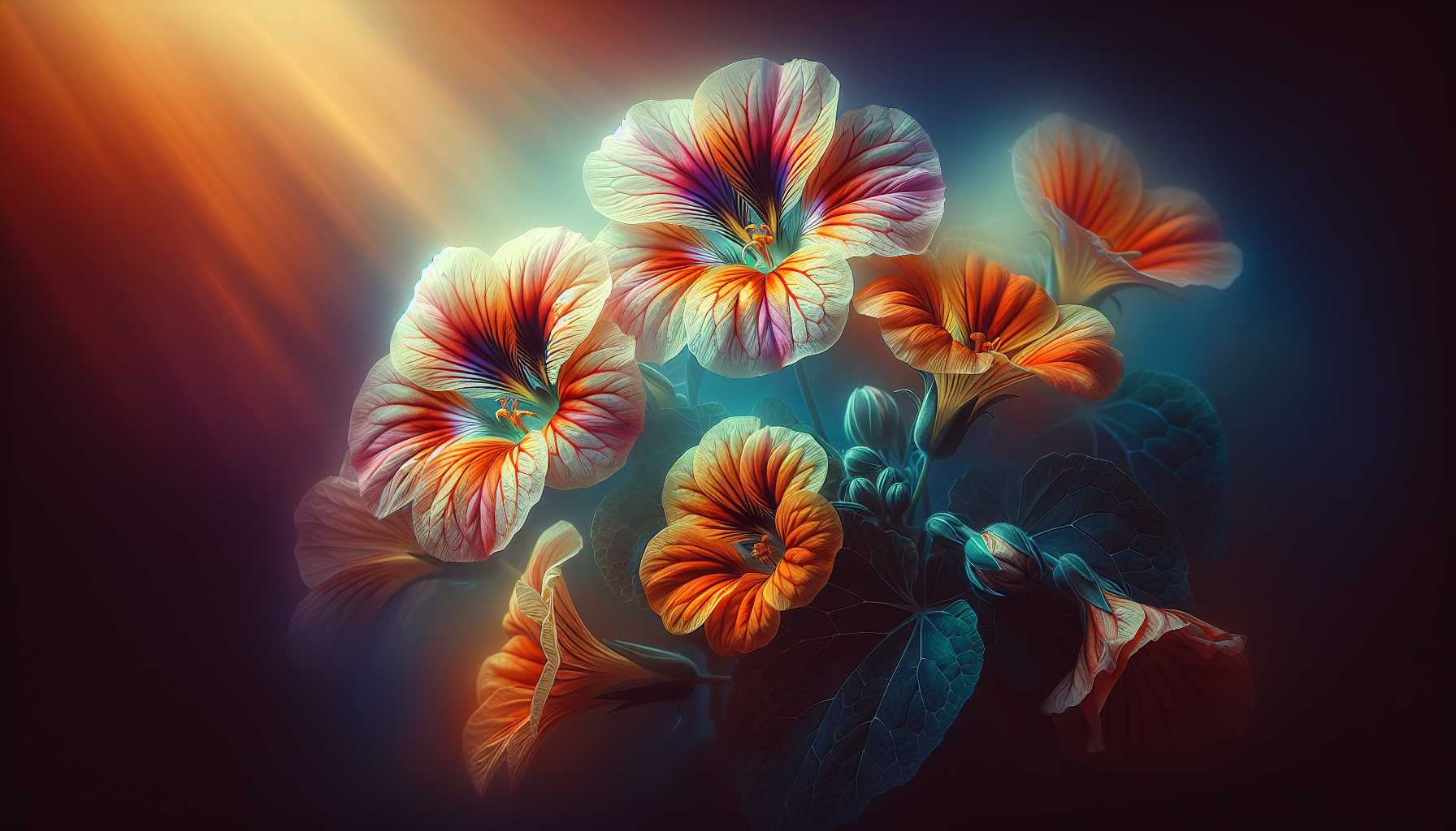 nasturtium captions for instagram - featured image