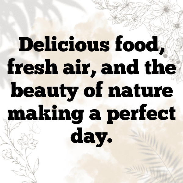 Nature Picnic Captions Image for Instagram-eG6Ci2