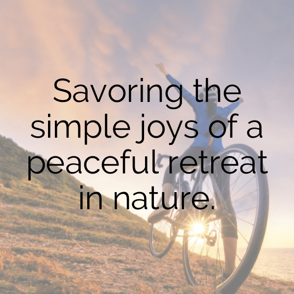 Nature Retreat Captions Image for Instagram-iw34tU