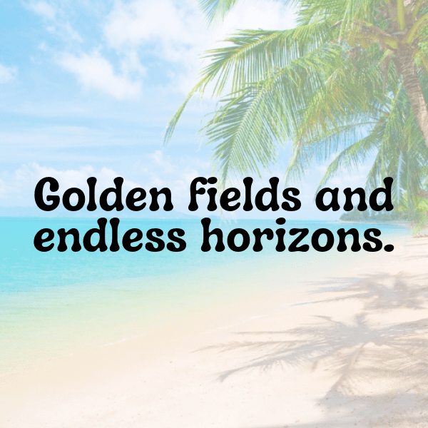 Nature's Canvas Captions Image for Instagram-IxFNFT