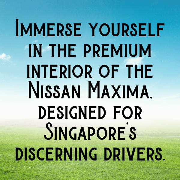 Nissan Maxima Captions Photo for Instagram-B4lPZI