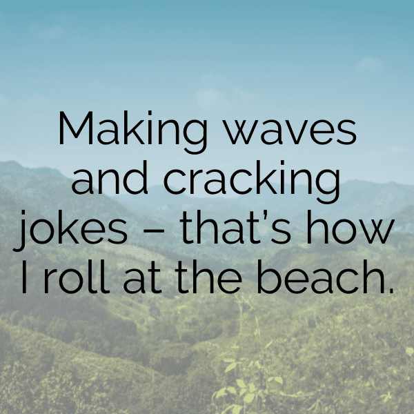 Ocean Waves Captions Image for Instagram-VFG1S7