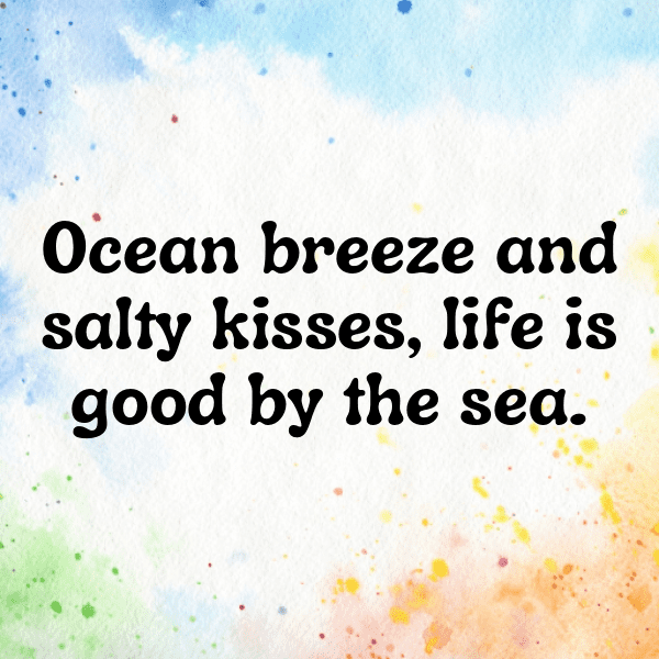 Ocean Waves Captions Photo for Instagram-PtSQFG