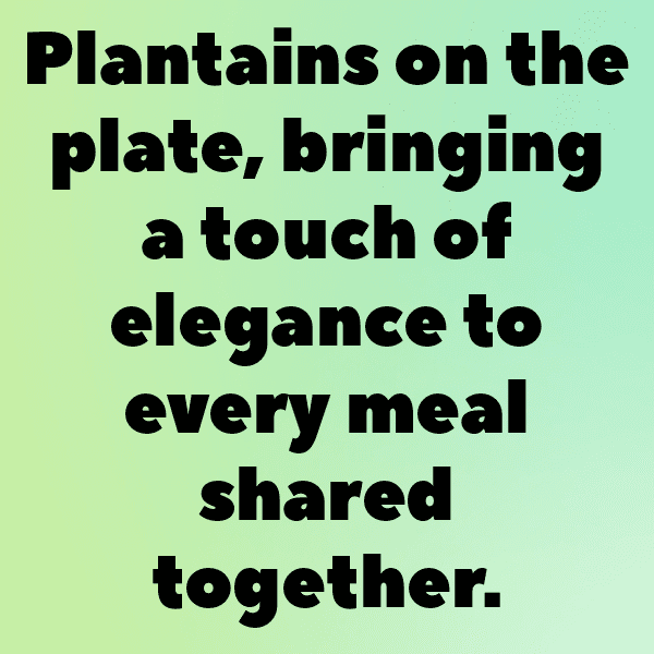 Plantain Captions Image For Instagram-VCDDKZ