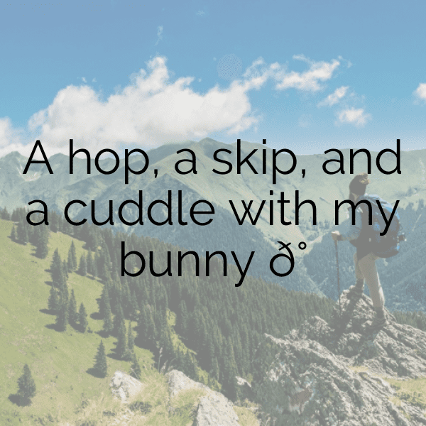 Rabbit Captions Image For Instagram-mXZ6lE