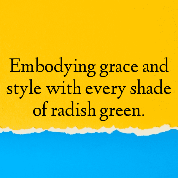 Radish Greens Captions Photo For Instagram-amxXaQ