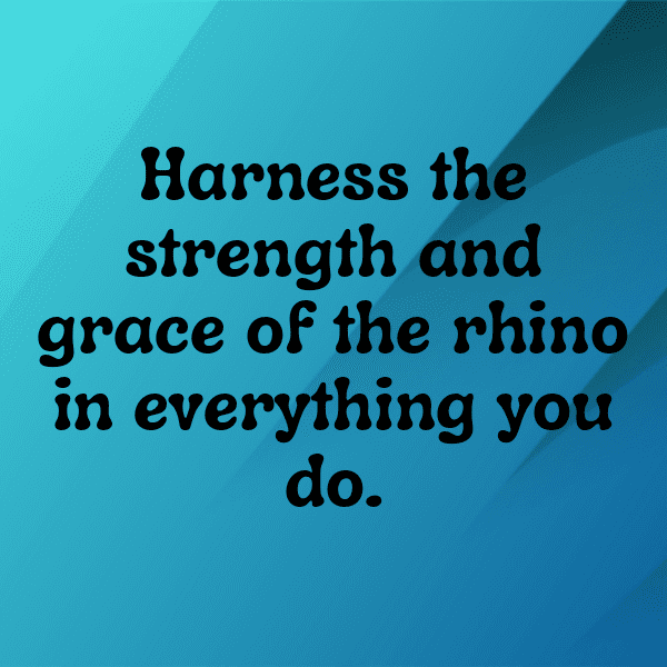 Rhinoceros Captions Image For Instagram-8GmfDP