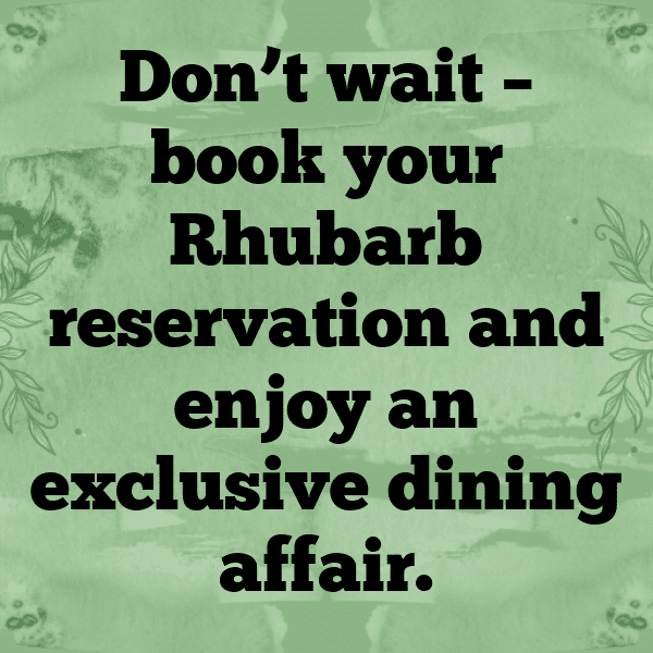 Rhubarb Captions Photo For Instagram-UshgKW