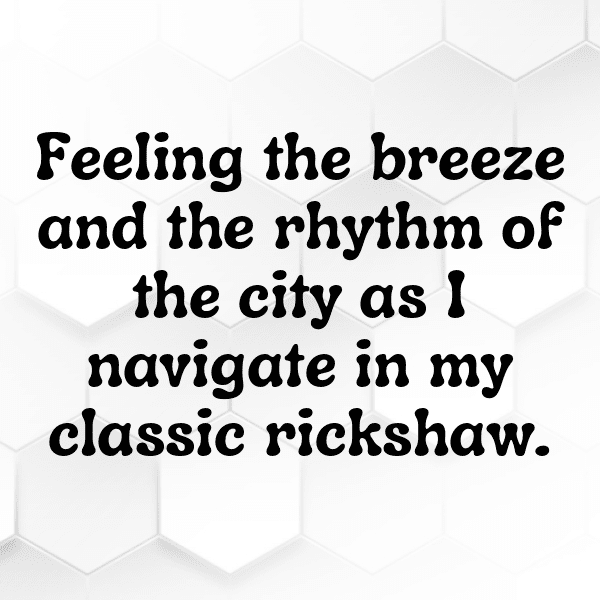 Rickshaw Puller Captions Photo For Instagram-ycvd4m