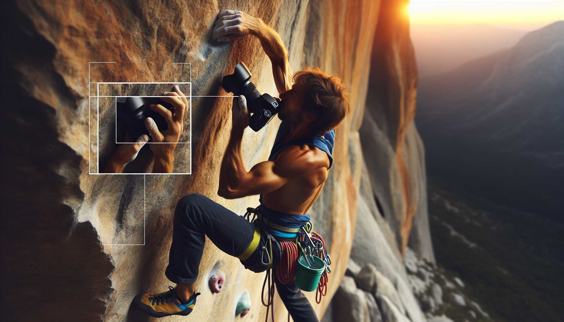 rock climbing captions for instagram - featured image