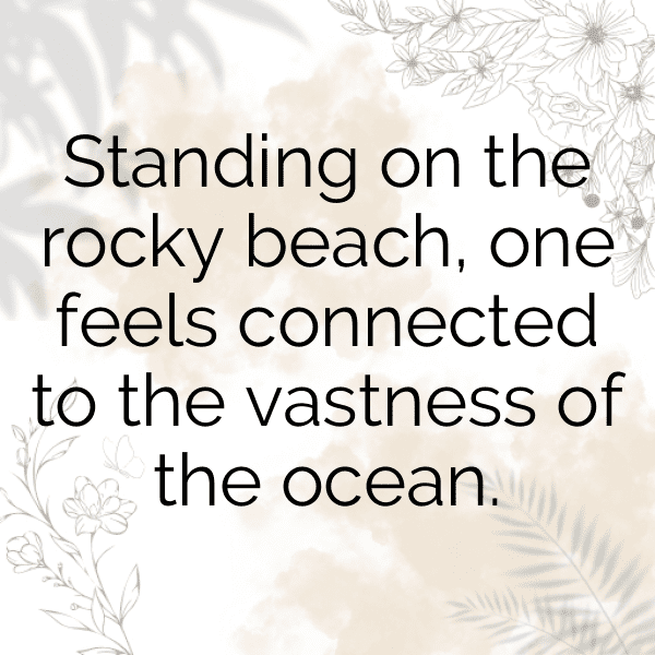 Rocky Shore Captions Photo for Instagram-HPeRYB