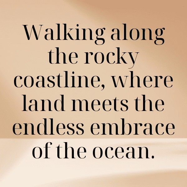 Rocky Shore Captions Photo for Instagram-ItvA6j