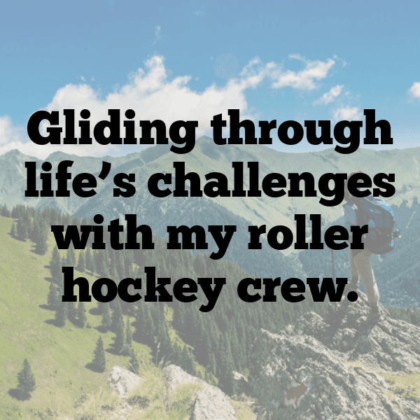 Roller Hockey Captions Image for Instagram-NWVtdx