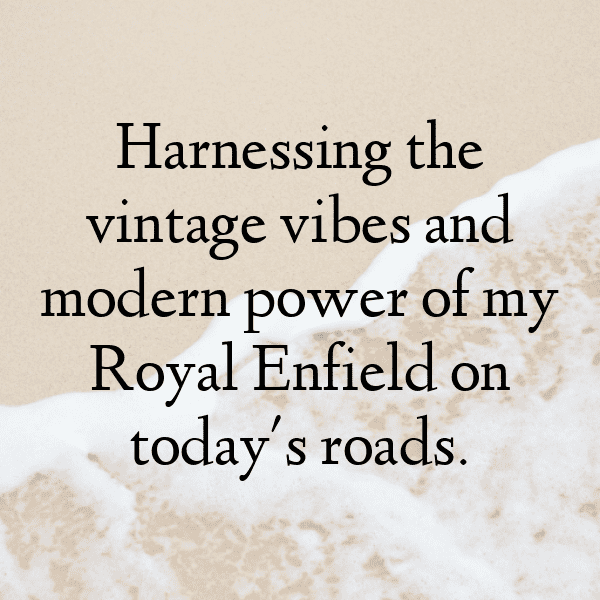 Royal Enfield Bullet Captions Photo for Instagram-JDJPtH