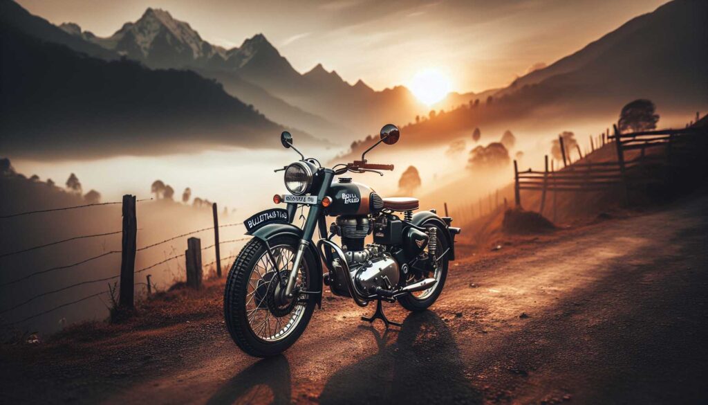 royal enfield bullet trials captions for instagram - featured image
