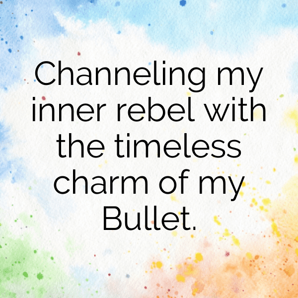 Royal Enfield Bullet Trials Captions Photo for Instagram-MySJZL