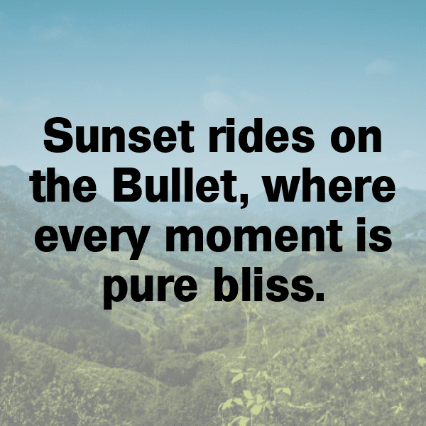 Royal Enfield Bullet Trials Captions Photo for Instagram-VxugOQ