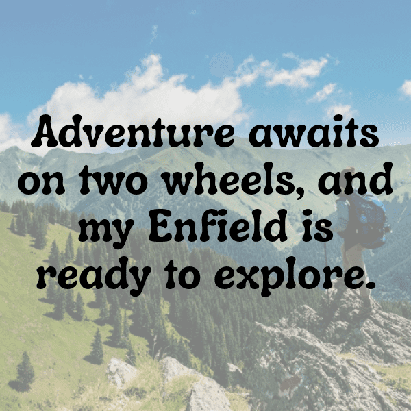 Royal Enfield Classic 350 Captions Image for Instagram-Be4kv3