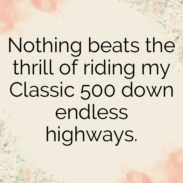 Royal Enfield Classic 500 Captions Photo for Instagram-7AXqIt