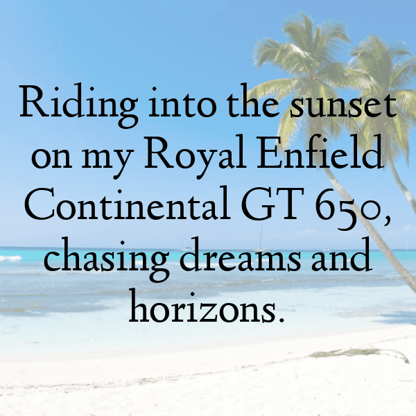 Royal Enfield Continental GT Captions Photo for Instagram-lCF7Dp